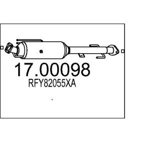 Partikelfilter (DPF) für MAZDA von MTS