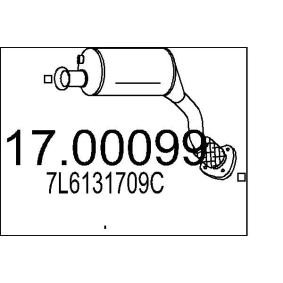 Partikelfilter (DPF) für VW von MTS