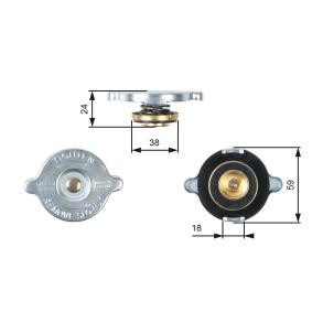 Kühlerdeckel RC112 PORSCHE von GATES