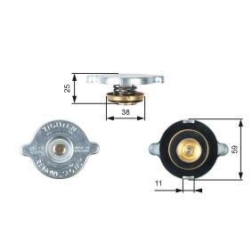 Kühlerdeckel RC122 PORSCHE von GATES