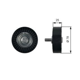 Comprar Polea inversión / guía, correa poli V de GATES T36412 a bajo precio de 24,03 €