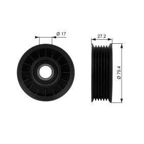 Achetez des Galet enrouleur de courroie d'accessoire GATES T38009 à prix pour 21,93 €