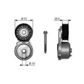 Spannrolle, Keilrippenriemen T38103
