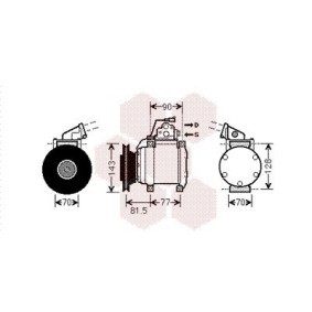 Acquista Compressore aria condizionata da VAN WEZEL 3200K216 a buon mercato per soli 520,96 €