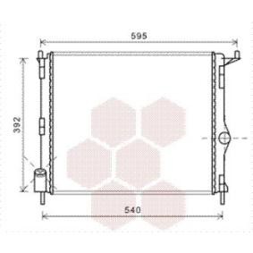 Achetez des Radiateur du moteur VAN WEZEL 43002476 à prix pour 77,73 €
