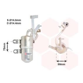 Achetez des Filtre déshydratant, climatisation VAN WEZEL 5900D165 à prix pour 82,06 €