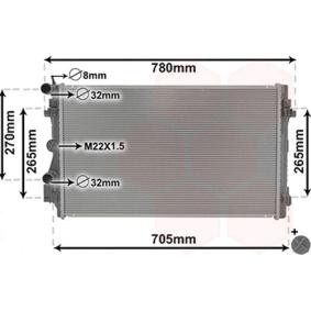 Achetez des Radiateur du moteur VAN WEZEL 76002021 à prix pour 143,90 €