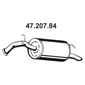 Endschalldämpfer 47.207.84 von EBERSPÄCHER günstig für 246,34 € online kaufen