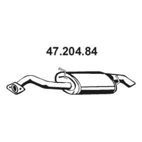 Endschalldämpfer 47.204.84