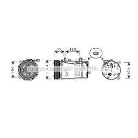 Acquista Compressore aria condizionata da PRASCO AIAK003 a buon mercato per soli 248,85 €