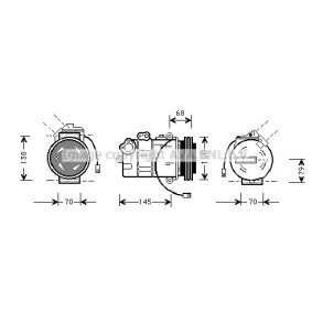 Acquista Compressore aria condizionata da PRASCO AIAK011 a buon mercato per soli 360,65 €