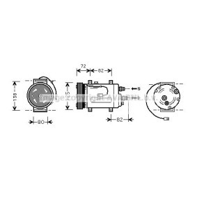 Acquista Compressore aria condizionata da PRASCO AIAK178 a buon mercato per soli 484,02 €