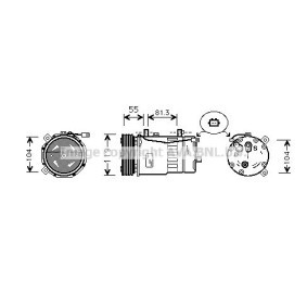 Acquista Compressore aria condizionata da PRASCO AIK001 a buon mercato per soli 425,99 €