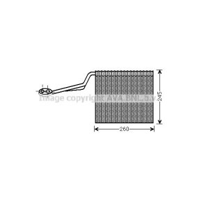 Verdampfer, Klimaanlage von PRASCO