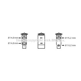 Acquista Valvola espansione climatizzatore da PRASCO AL1094 a buon mercato per soli 85,76 €