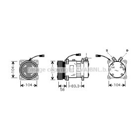 Acquista Compressore aria condizionata da PRASCO ALK102 a buon mercato per soli 912,82 €