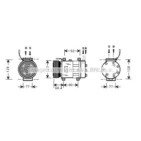 Acquista Compressore aria condizionata da PRASCO ALK103 a buon mercato per soli 842,86 €
