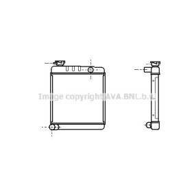 Achetez des Radiateur du moteur PRASCO AU2001 à prix pour 243,34 €