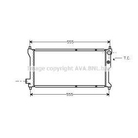 Acquista Radiatore motore da PRASCO AU2041 a buon mercato per soli 110,41 €