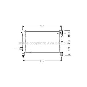 Achetez des Radiateur du moteur PRASCO AU2080 à prix pour 274,70 €