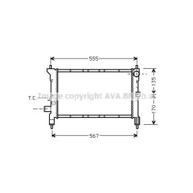 Achetez des Radiateur du moteur PRASCO AU2100 à prix pour 327,91 €