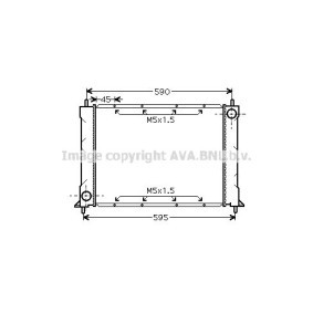 Achetez des Radiateur du moteur PRASCO AU2119 à prix pour 99,73 €