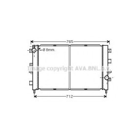 Achetez des Radiateur du moteur PRASCO AU2175 à prix pour 174,26 €