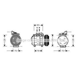 Acquista Compressore aria condizionata da PRASCO AUK018 a buon mercato per soli 639,76 €