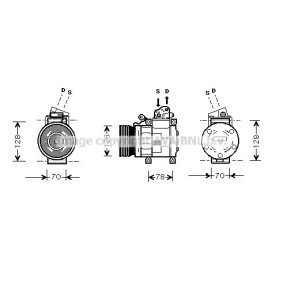 Acquista Compressore aria condizionata da PRASCO AUK037 a buon mercato per soli 862,34 €