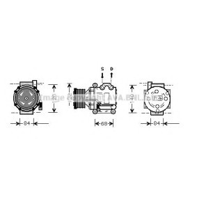Acquista Compressore aria condizionata da PRASCO AUK157 a buon mercato per soli 431,70 €