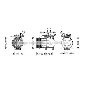 Acquista Compressore aria condizionata da PRASCO AUK169 a buon mercato per soli 851,48 €