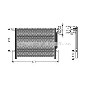 Achetez des Radiateur du moteur PRASCO BW2314 à prix pour 194,22 €