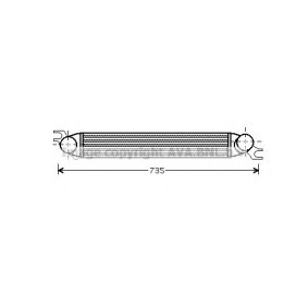 Ladeluftkühler BW4340 für Cabrio (F57) für 275,68 CHF