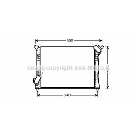 Achetez des Radiateur du moteur PRASCO BWA2307 à prix pour 159,08 €