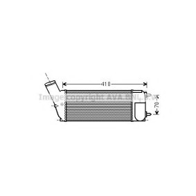 Kjøp Intercooler av PRASCO CN4268 til den lave prisen 3325,40 NOK