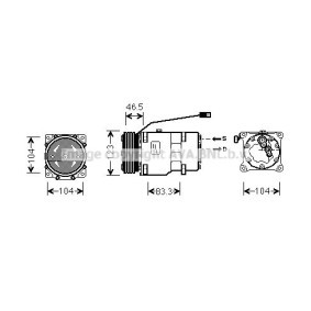 Acquista Compressore aria condizionata da PRASCO CNK257 a buon mercato per soli 447,80 €