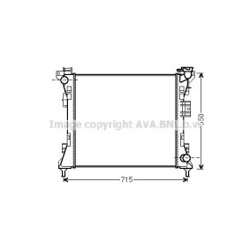 Achetez des Radiateur du moteur PRASCO CR2104 à prix pour 225,38 €