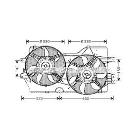 Klimakondensator für CHRYSLER von PRASCO