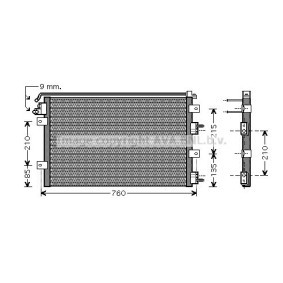 Klimakondensator CR5078 von PRASCO günstig für 347,92 € online kaufen