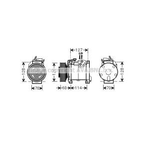Acquista Compressore aria condizionata da PRASCO CRAK074 a buon mercato per soli 295,89 €
