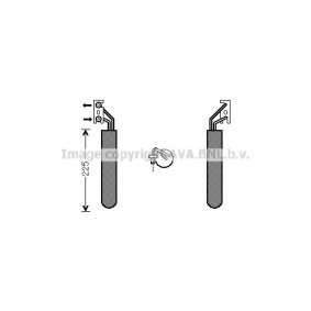 Compre Filtro deshidratador de PRASCO online para 300 C Berlina (LX, LE) a precios moderados