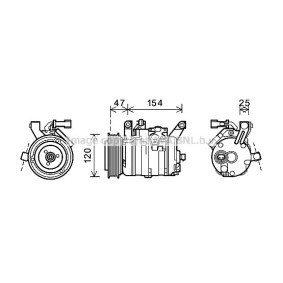 Acquista Compressore aria condizionata da PRASCO CRK120 a buon mercato per soli 671,54 €