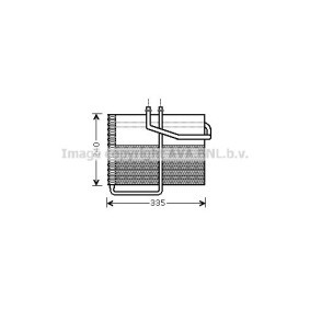 Verdampfer, Klimaanlage CRV090