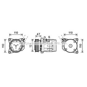 Acquista Compressore aria condizionata da PRASCO CTK036 a buon mercato per soli 502,24 €