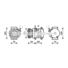 Acquista Compressore aria condizionata da PRASCO CTK037 a buon mercato per soli 634,16 €