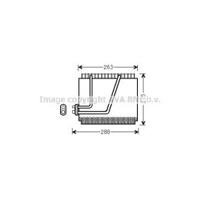 Verdampfer, Klimaanlage DNV374