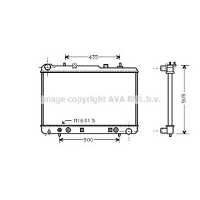 Achetez des Radiateur du moteur PRASCO DW2025 à prix pour 348,91 €