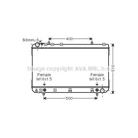 Achetez des Radiateur du moteur PRASCO DW2108 à prix pour 231,12 €