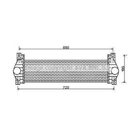 Achetez des Intercooler PRASCO DW4093 à prix pour 588,85 €