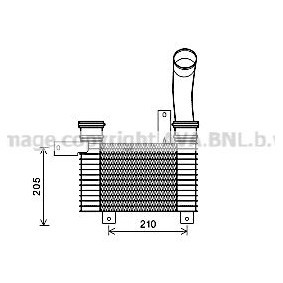 Achetez des Intercooler PRASCO DW4094 à prix pour 511,53 €